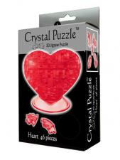 Crystal Puzzle Сердце Красное 3Д пазл